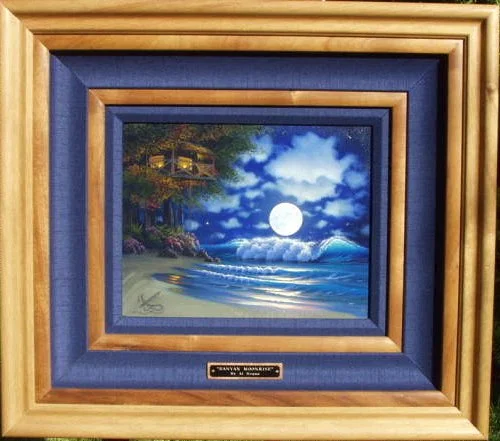 ジョン アルホーグ　JOHN.AL.HOGUE、作品名LUNA SOLITUDE Al Hogue Art official Website